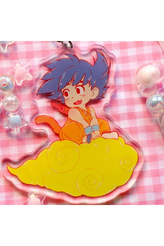 goku acrylic keychain (1 keychain)