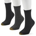 Women's GOLDTOE® 6pack Weekender Crew Socks Color Black Size N/A