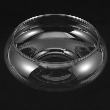 goldfish tank Unbreakable Plastic Fish Bowl for Home Decoration (9.53X9.53X3.94Inch)