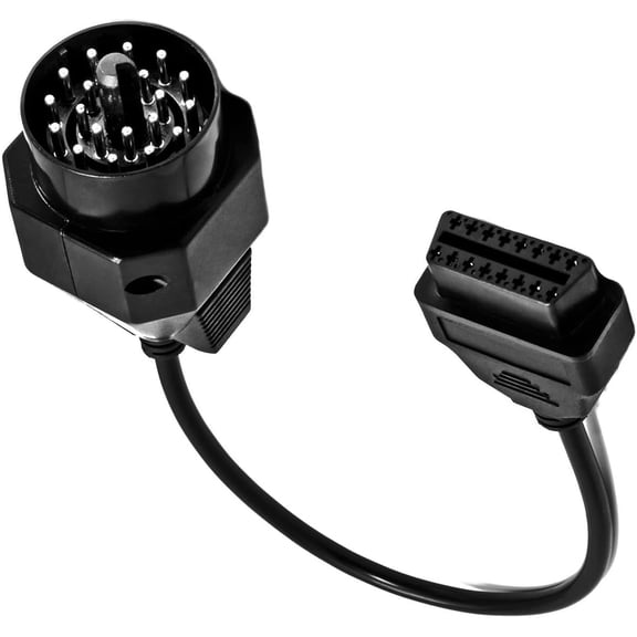Goliton OBD OBD2 16 Pin Connector Diagnostic Adapter Cable Compatible for BMW 20 Pin for BMW 20P