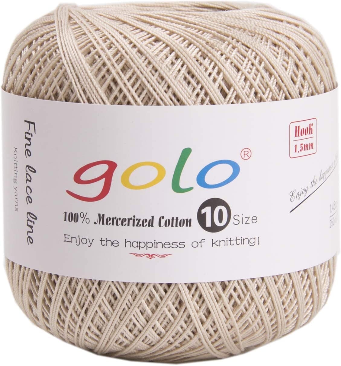 golo Crochet Thread Size Yarn 10 for Crocheting Crochet yarn for hand