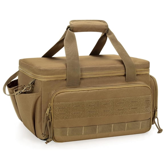 golytefs 14 Inch Tool Handbag with 5 Pockets Heavy Duty Tool Bag for Multi-purpose Work
