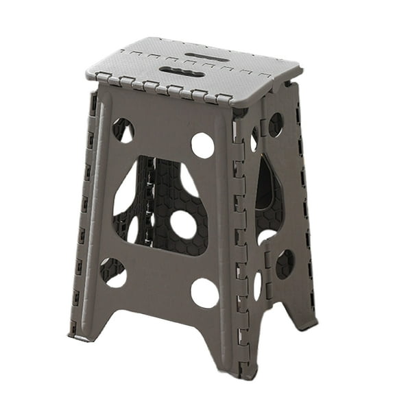 golytefs 18 Inch Folding Step Stool 400 Lbs Capacity Heavy Duty Step Stool (Blue)
