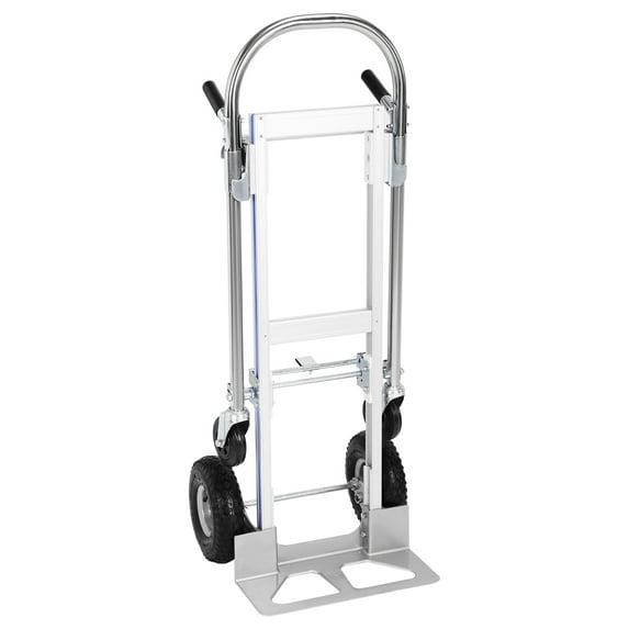 golytefs 2 in 1 Aluminum 800LBS Capacity Portable Dolly Cart W/wheel for Moving Transport