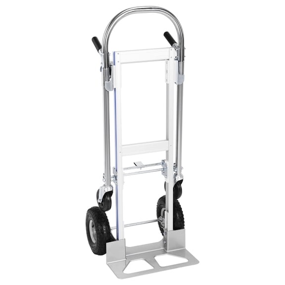 golytefs 2 in 1 Aluminum 800LBS Capacity Portable Dolly Cart W/wheel for Moving Transport