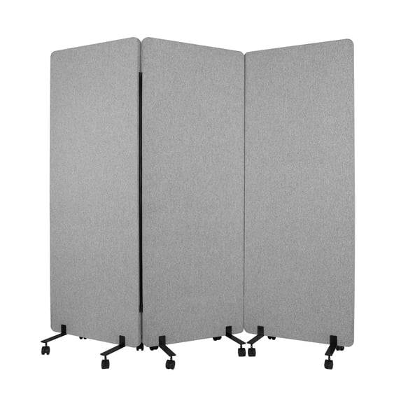 golytefs 3 Panels Freestanding Partition Room Dividers Soundproof ...