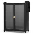 thumbnail image 1 of golytefs 3-Tier Kitchen Countertop Cabinet Dustproof Kitchen Storage Cabinet Dish Cabinet, 1 of 9