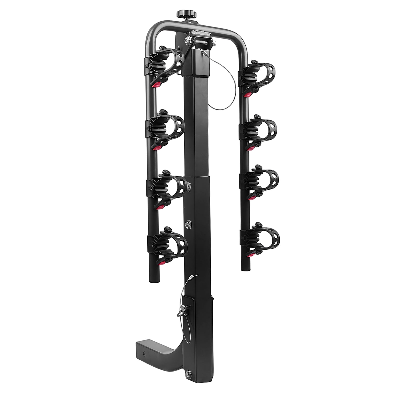 golytefs 4 Bike Rack Bicycle Carrier Racks Hitch Mount Double Foldable ...