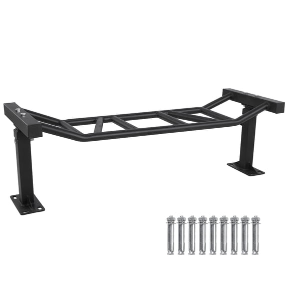 golytefs 47 Inch Ceiling Mount Pull Up Bar Heavy Duty Multi-grip Chin Up Bar for Garage/home Gym And Strength Training Adjustable Height&supports To 600 Lbs