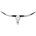 thumbnail image 1 of golytefs 70in Faux Cow Horn Wall Decoration Longhorn Skull Head Wall Decor for Home Decor, 1 of 9