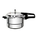 thumbnail image 1 of golytefs Aluminum Alloy Pressure Cooker with Steaming Plate for Induction Cooker (7L), 1 of 9