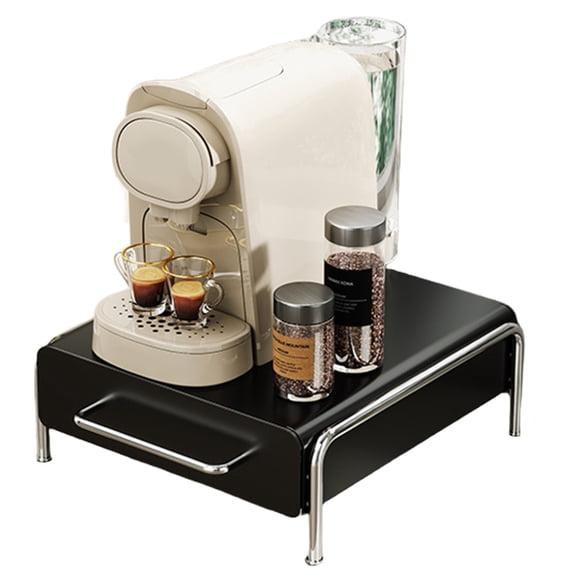 golytefs Coffee Capsule Drawer Holds Up To 36 Capsules for Home Kitchen (Black)