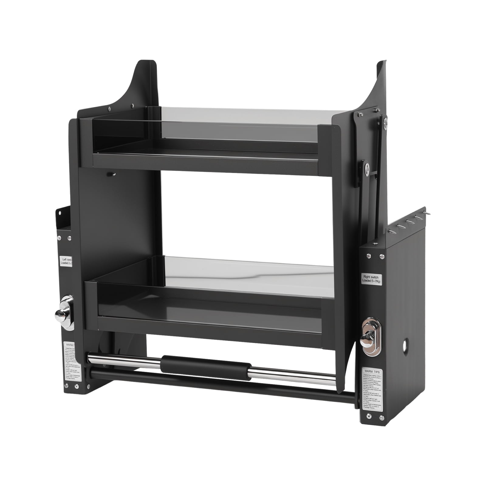 golytefs Double Layer Pull-down Elevator Pull Down Shelf Shelf ...