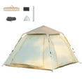 thumbnail image 1 of golytefs Easy Pop Up Camping Tents Waterproof Two Doors Instant Tent Automatic Quick Opening Large Size Family Tent for Family Camping Hunting Hiking Mountaineering, 1 of 9