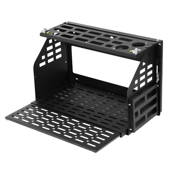 golytefs For Ford Bronco 2/4 Door Tailgate Storage Rack Folding Workbench Rear Door Table