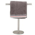thumbnail image 1 of golytefs Free Standing T-shape Towel Bar Rack Bath Towel Bar Stand Stainless Steel Hand Towel Holder for Bathroom Kitchen Vanity Countertop, 1 of 9