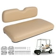 thumbnail image 1 of golytefs Golf Cart Front Seat Cushion Set for Ezgo Medalist Txt 1994-2013 Models (Beige), 1 of 9