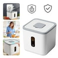 thumbnail image 1 of golytefs Grain Sealed Storage Jar Moistureproof Large Capacity 5KG Rice Airtight Storage Container with Measuring Cup for Kitchen Pantry Organization, 1 of 9