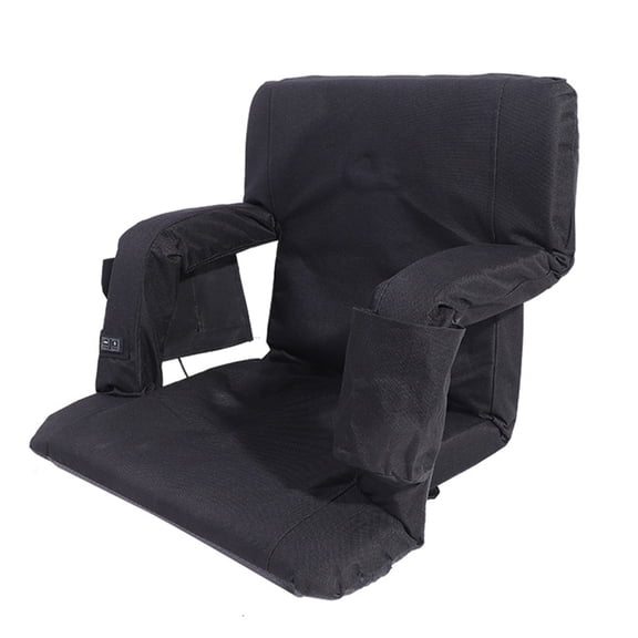 golytefs Heated Stadium Seats with Back Support Bleacher Chair Cover Travel Chair Cushion