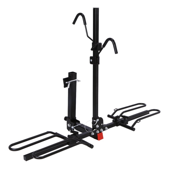 golytefs Hitch Mount Bike Rack Fits 2 Inch Receiver Bicycle Carrier Rack Foldable for Car