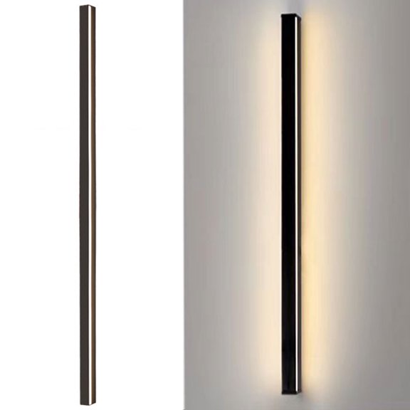 golytefs Led Wall Light Long Strip Wall Light 3000K Sconce Modern Lamp (60CM Warm Light)