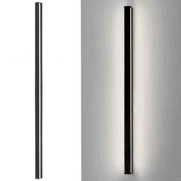 golytefs Led Wall Light Long Strip Wall Light 3000K Sconce Modern Lamp(80cmneutral Light)