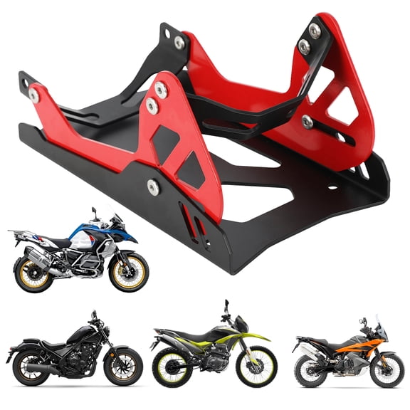 golytefs Motorcycle Wheel Chock Front Wheel Stand for Trailer Cruiser Sports Dirt Bikes