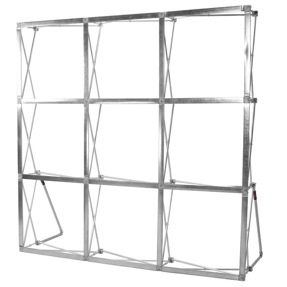 golytefs Pop Up Display Stand Collapsible Support Bracket Reinforced Back Frame (3X3)