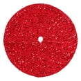 thumbnail image 1 of golytefs Sparkling Sequin Tree Skirt W/ Small Sequin Mini Xmas Tree Skirts (model 1), 1 of 9