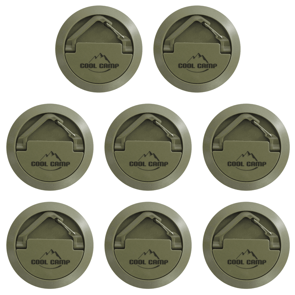 golytefs Tent Magnetic Hook Magnet Clip Hanger for Outdoor Camping Canopy ( Green)