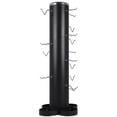 thumbnail image 1 of golytefs Vertical Gym Fitness Accessories Handle Rack with Lat And Curl Bar Revolving Bars Fitness Equipment Accessories Rack for 36 Handles & Straps, 1 of 8