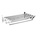 thumbnail image 1 of golytefs Wall Mounted Clothes Drying Rack Retractable Collapsible 7 Rods Clothing Hanger, 1 of 9
