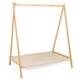 thumbnail image 1 of golytefs Wood Clothes Rack Foldable Clothing Rack Garment Rack For Entryway And Bed Room, 1 of 9