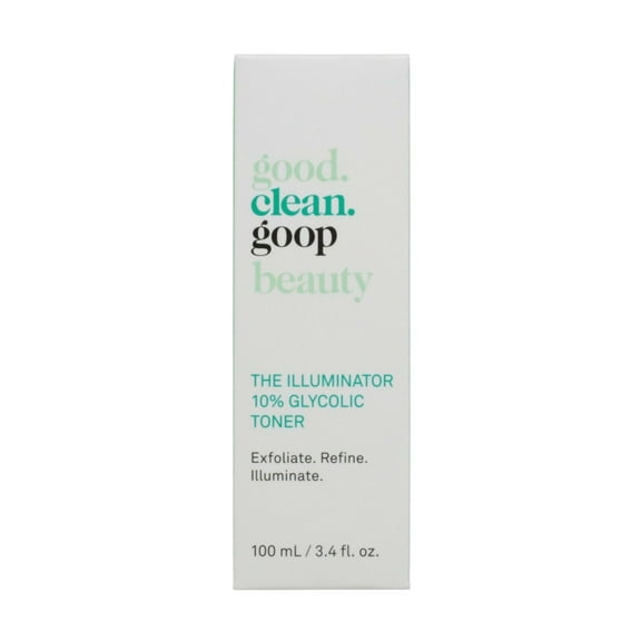 good.clean.goop beauty The Illuminator 10% Glycolic Toner with Kombucha Tea Ferment and Snow Mushroom Extract - 3.4 fl. oz.