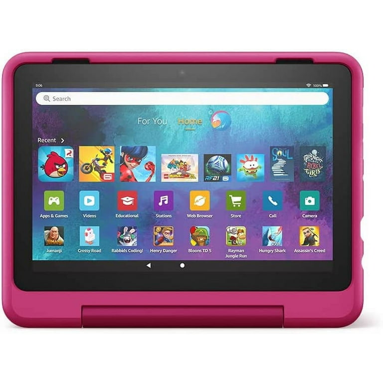 good deal wei  Fire HD 8 Kids Pro tablet, 8 HD display, ages 6-12,  30% faster processor, 13 hours battery life, Kid-Friendly Case, 32 GB,  (2022