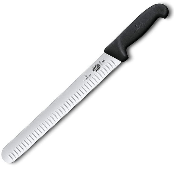 good fortune 12 Inch Fibrox Pro Slicing Knife with Granton Blade