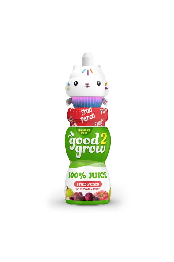 6oz 100% Fruit Punch Juice Single Serve (Character Tops Vary)