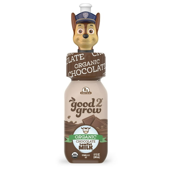 good2grow 8oz Organic Chocolate Milk (Character Tops Vary)