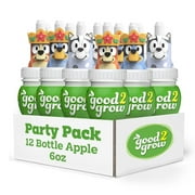good2grow Bluey 100% Apple Juice Party Pack, 6 fl oz Bottles (Pack of 12)