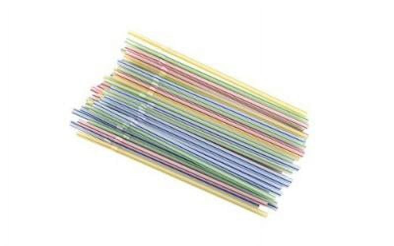 World of Confectioners - Reusable plastic drinking straws - 50 pcs - Brčka,  slámky - Tableware, Kitchen utensils