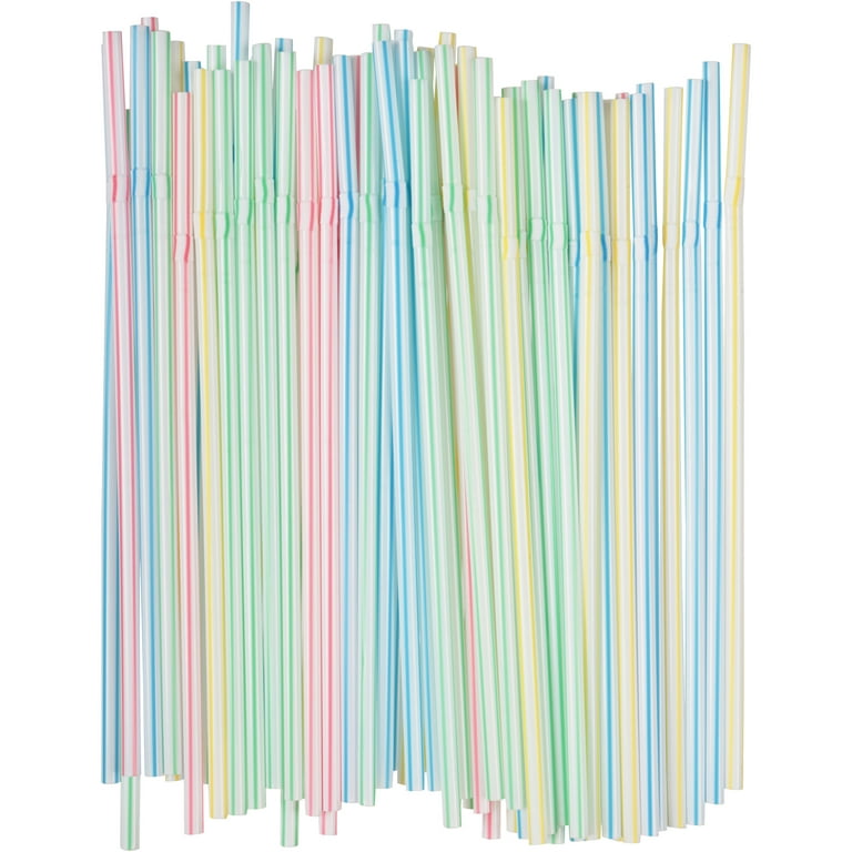 Good Cook Reusable Assorted Plastic Straws