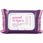 goodwipes Lavender Flushable Wipes - 60ct