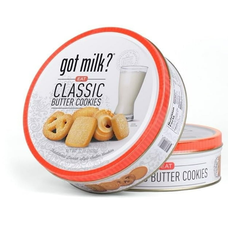 got milk? Classic Style Cookies, Butter Cookies, 32-Oz. Red