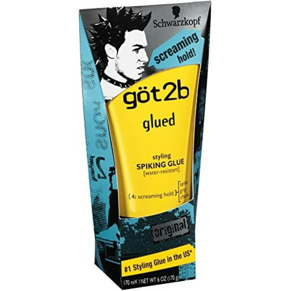 got2b Glued Styling Spiking Glue 6 oz (Pack of 6)