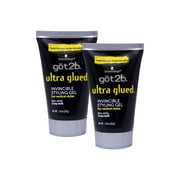 got2b Ultra Glued Invincible Styling Gel Hair Gel 1.25 oz Pack of 2