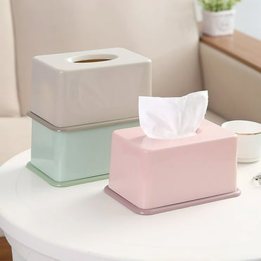 gotofar Tissue Box Classic Sturdy PP Multipurpose Paper Case for Living Room