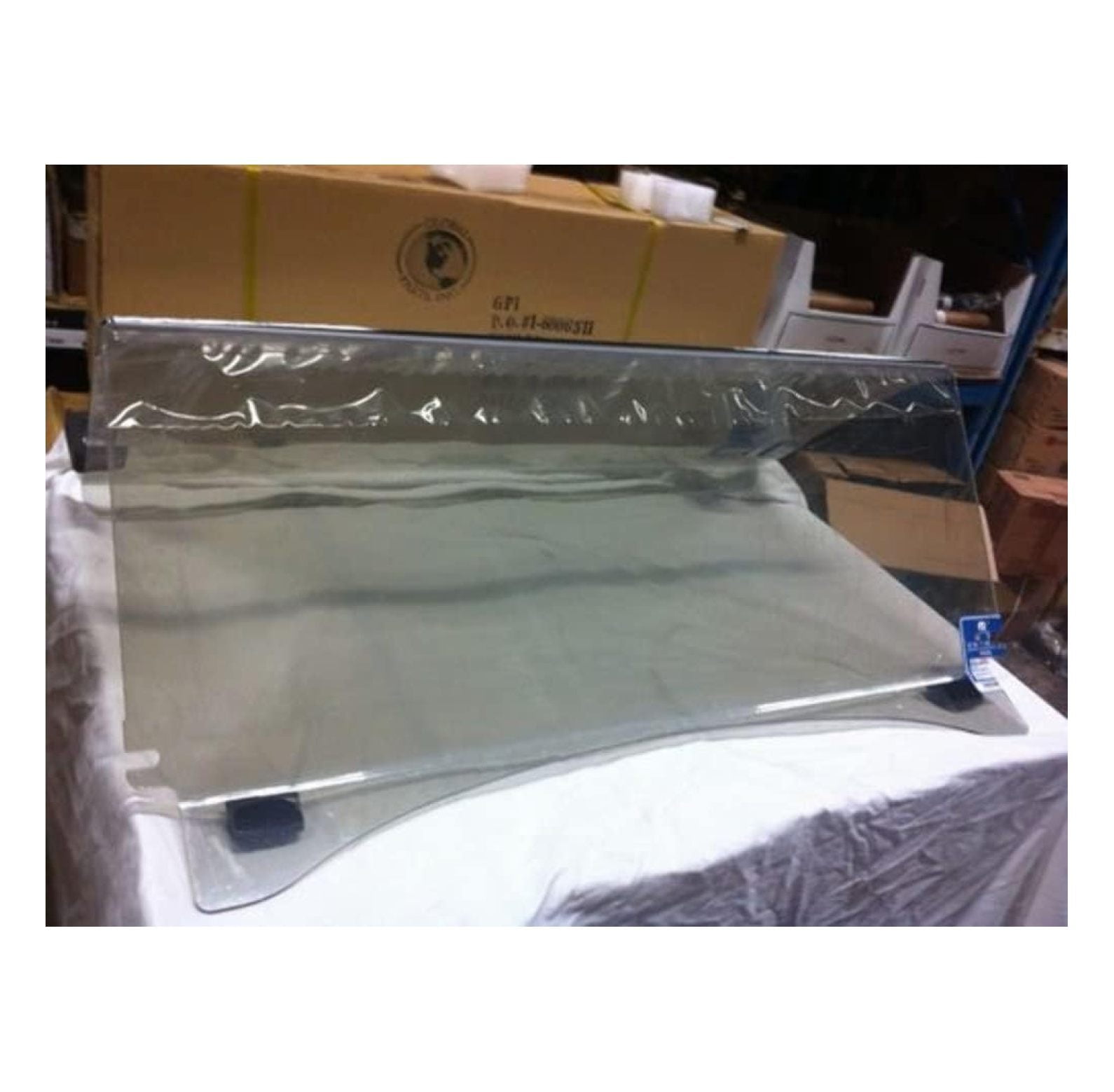 Club Car Precedent Tinted Folding Windshield – 3/16” Acrylic For 2004+ Golf Carts (Easy Mount, Hinged Design)