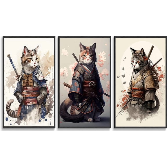 graffiti animal wallBanksy GraffitiAbstract Canvas Posters Prints Funny Animal Pictures Colorful Monkey Tiger with Fox Headphone Paintings Cartoon Wall Decor for Kids Bedroom