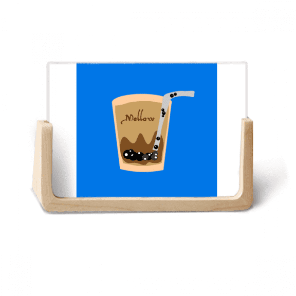 graffiti pearl chote milk tea photo wooden photo frame tabletop display