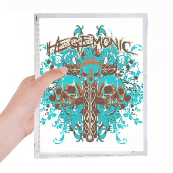 graffiti street blue black l notebook loose diary refillable journal statiry